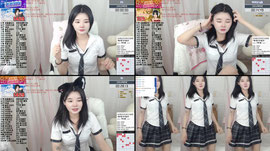 신입여캠 토요일도 학교감