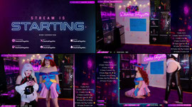 Mystery Cosplay Night! W/ Anima and Davina, Come see 👀💜💙