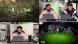 412 con LACOBRA, DAVOXENEIZE, AGUSNETA, TEODELIA Y BENITOSDR. PROGRAMA DE FÚTBOL. JUEGOS, DINAMICAS Y MUCHO MÁS!