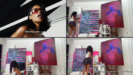 Painting & streaming allllll weekend im back!!!! w fun special announcement (:🥰💃🏽🥳💖