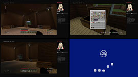 Playing Minecraft
