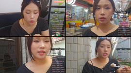 옹기종기) 1주년 용돈 룰렛 먹방 500원 남음........