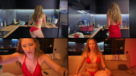 Cooking, eating, dancing and chatting