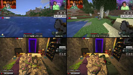 KAI X SPEED MINECRAFT MARATHON BEATING ALL BOSSES *HARDCORE* (Wither, Warden, Elder Guardian, Ender Dragon)