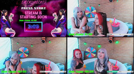 COLLAB HOT TUB STREAM WITH @brooklynbones 💕🖤