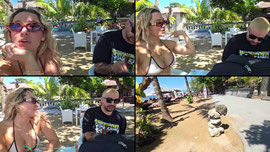 2 blondes one cup in bali @pablovintura