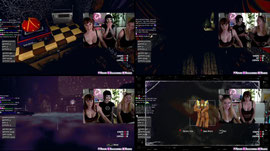 SPOOKY SLOSHED SUNDAY. FREAKY NIKI COSPLAY @niki & @lowrhen !s !gym
