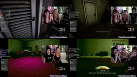 SPOOKY SLOSHED SUNDAY. FREAKY NIKI COSPLAY @niki & @lowrhen !s !gym