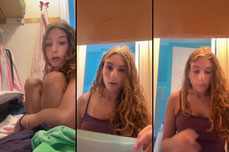 Cleaning my room