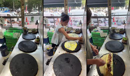 @正宗天津煎饼果子正在直正宗天