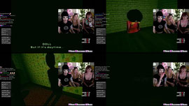 SPOOKY SLOSHED SUNDAY. FREAKY NIKI COSPLAY @niki & @lowrhen !s !gym