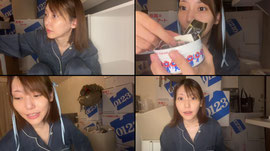 ユキッカーズで1番、汚い部屋に住んでいる女の配信