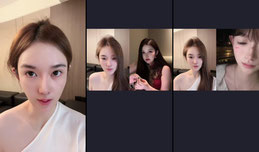 妈妈：爸爸又在看美女