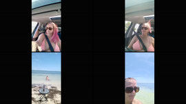 The suns out , Let's go to the BEACH!!!~