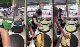 @正宗天津煎饼果子正在直正宗天
