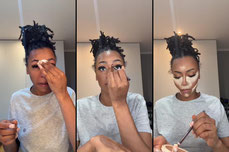 let’s practice makeup