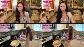 making some Chicken Biscuit Pot Pie in Kailey's Kitchen ✧ monday co-working grind → cooking dinner ✧ !socials