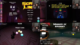 games with squeex, fuslie, ludwig! (also live on youtube)
