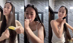 没睡醒女大