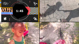 A day of discoveries exploring the great outdoors together 