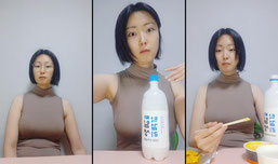 농익은 단발 막걸리녀😋