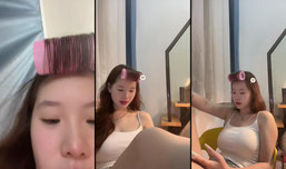 一个墨镜下播
