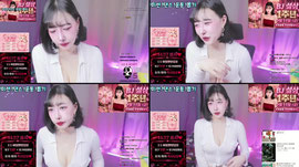 19댜꼴/술방) 흰티에 티팬티 백보존예
