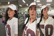 workout with me 😜