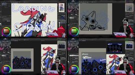 The GREATEST Twitch panel artist makes PANELS!!!
