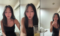 신입 여캠 술먹방 1일차