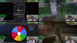 DAY 4 HARDCORE MINECRAFT MARATHON - ALL BOSSES СЪСТЕЗАВАМ СЕ СЪС SPEED I KAI CENAT