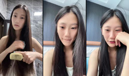 没睡醒女大