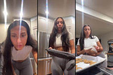 Making cookies