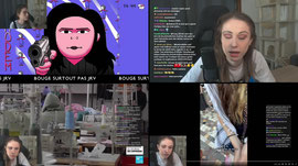 Pas d'obligation de lunettes pour regarder ce stream de star.