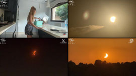 ❤️ECLIPSE TOTAL EN DIRECTO | SOBREVIVIREMOS?🌞