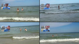 Hanging out at Daytona Beach