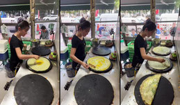 @正宗天津煎饼果子正在直正宗天