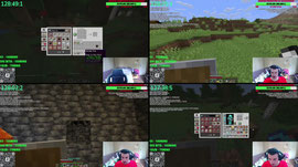 DAY 6 HARDCORE MINECRAFT MARATHON - ALL BOSSES СЪСТЕЗАВАМ СЕ СЪС SPEED I KAI CENAT ( qko sum down ne moga da biq withera 6ot sum gei )