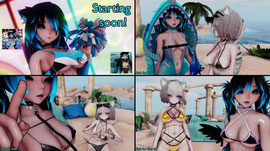 Come spend time with me! I'll make sure you don't get bored ;3🩵 18+ 🩵 Streaming with shock collar 🩵 Face Tracking 🩵