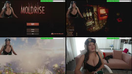playing MOLDRISE // RE cosplay // !gift
