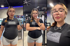 Getting clapped at the gym