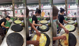 @正宗天津煎饼果子正在直正宗天