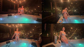Jacuzzi time in Atlanta.