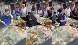 饸饹面马大姐正在直播