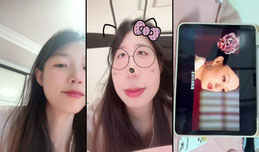 刮台风了 我摔了一跤