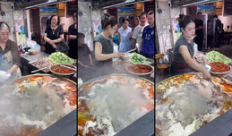 饸饹面马大姐正在直播