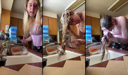 WASHING HAIR