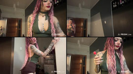 +18 IRL OI !! LIVE  FELIZ ANIVERSARIO PARA MIM On !carro !pix !playlist !musica