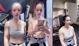 深蹲130kg的钓鱼妹👧养分