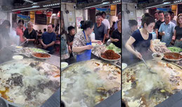 饸饹面马大姐正在直播